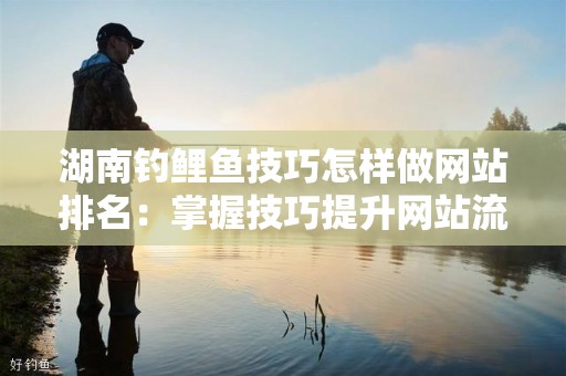 湖南钓鲤鱼技巧怎样做网站排名：掌握技巧提升网站流量