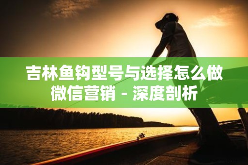 吉林鱼钩型号与选择怎么做微信营销 - 深度剖析