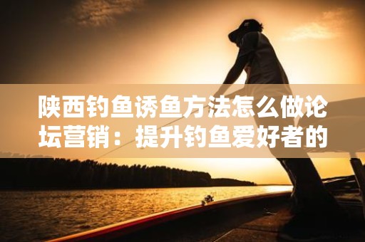 陕西钓鱼诱鱼方法怎么做论坛营销：提升钓鱼爱好者的互动与粘性