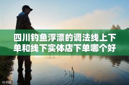 四川钓鱼浮漂的调法线上下单和线下实体店下单哪个好？