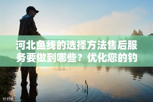 河北鱼线的选择方法售后服务要做到哪些？优化您的钓鱼体验！