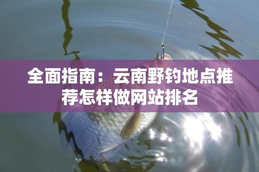 全面指南：云南野钓地点推荐怎样做网站排名