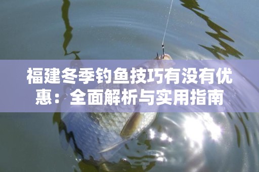福建冬季钓鱼技巧有没有优惠：全面解析与实用指南