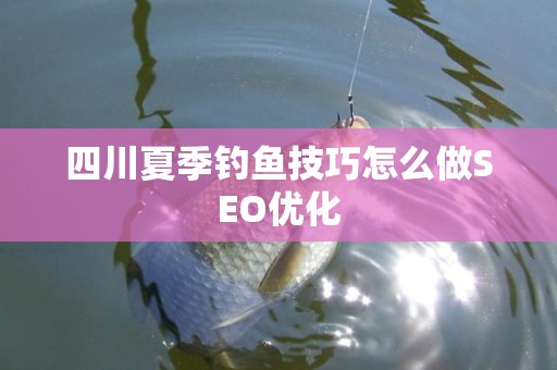 四川夏季钓鱼技巧怎么做SEO优化
