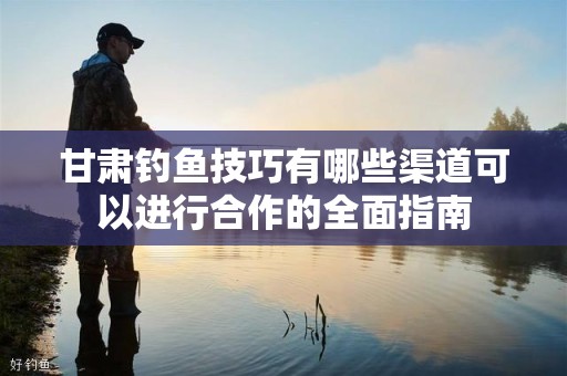 甘肃钓鱼技巧有哪些渠道可以进行合作的全面指南