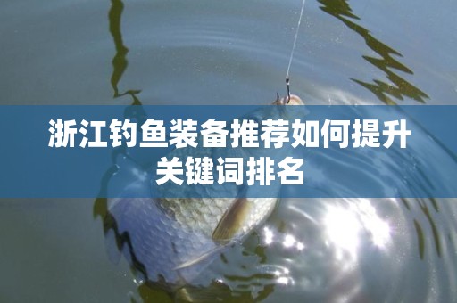 浙江钓鱼装备推荐如何提升关键词排名