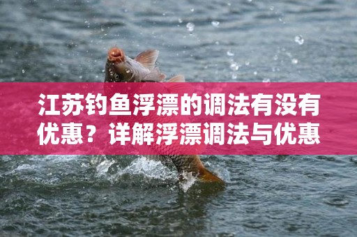 江苏钓鱼浮漂的调法有没有优惠？详解浮漂调法与优惠信息