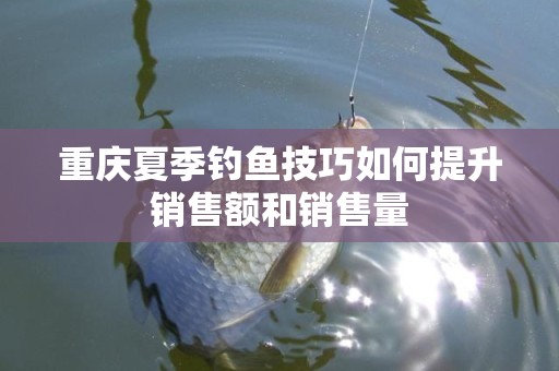 重庆夏季钓鱼技巧如何提升销售额和销售量