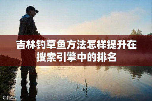 吉林钓草鱼方法怎样提升在搜索引擎中的排名