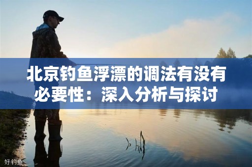 北京钓鱼浮漂的调法有没有必要性：深入分析与探讨