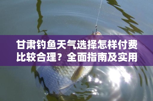 甘肃钓鱼天气选择怎样付费比较合理？全面指南及实用建议