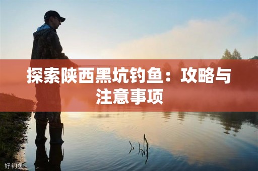 探索陕西黑坑钓鱼：攻略与注意事项