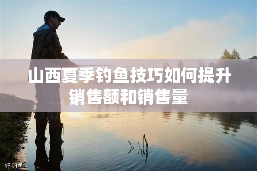 山西夏季钓鱼技巧如何提升销售额和销售量