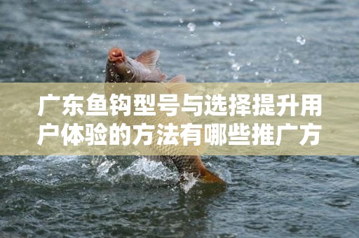 广东鱼钩型号与选择提升用户体验的方法有哪些推广方式有哪些