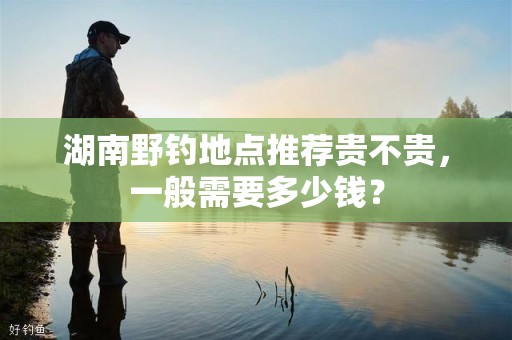 湖南野钓地点推荐贵不贵，一般需要多少钱？