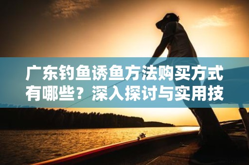 广东钓鱼诱鱼方法购买方式有哪些？深入探讨与实用技巧