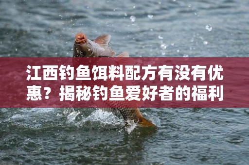 江西钓鱼饵料配方有没有优惠？揭秘钓鱼爱好者的福利