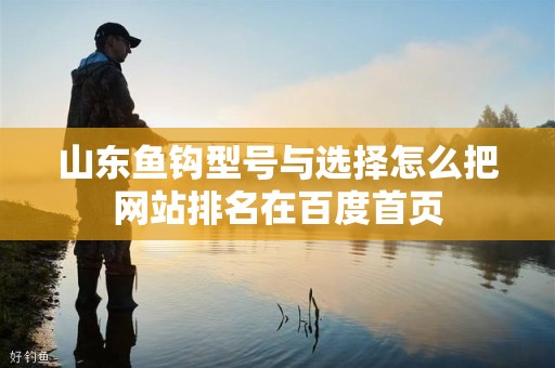 山东鱼钩型号与选择怎么把网站排名在百度首页