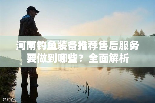 河南钓鱼装备推荐售后服务要做到哪些？全面解析