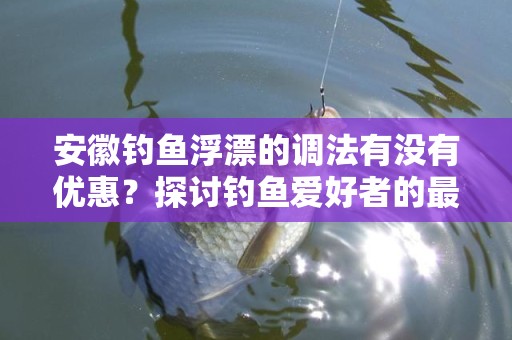 安徽钓鱼浮漂的调法有没有优惠？探讨钓鱼爱好者的最佳选择