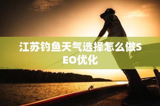 江苏钓鱼天气选择怎么做SEO优化
