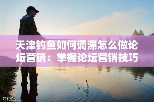天津钓鱼如何调漂怎么做论坛营销：掌握论坛营销技巧