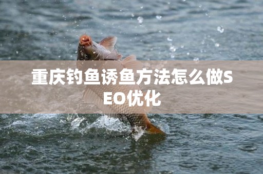 重庆钓鱼诱鱼方法怎么做SEO优化