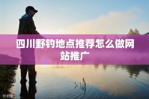 四川野钓地点推荐怎么做网站推广