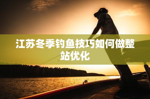 江苏冬季钓鱼技巧如何做整站优化