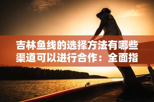 吉林鱼线的选择方法有哪些渠道可以进行合作：全面指南