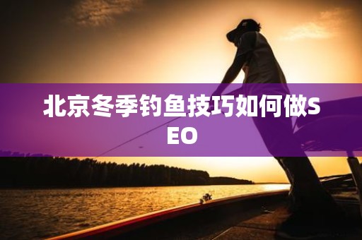 北京冬季钓鱼技巧如何做SEO