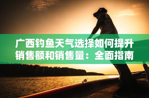 广西钓鱼天气选择如何提升销售额和销售量：全面指南