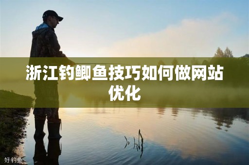 浙江钓鲫鱼技巧如何做网站优化