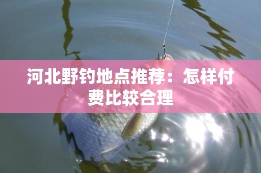 河北野钓地点推荐：怎样付费比较合理