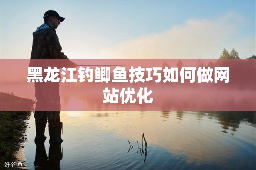 黑龙江钓鲫鱼技巧如何做网站优化
