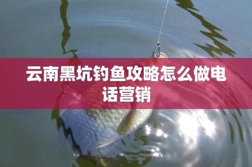 云南黑坑钓鱼攻略怎么做电话营销