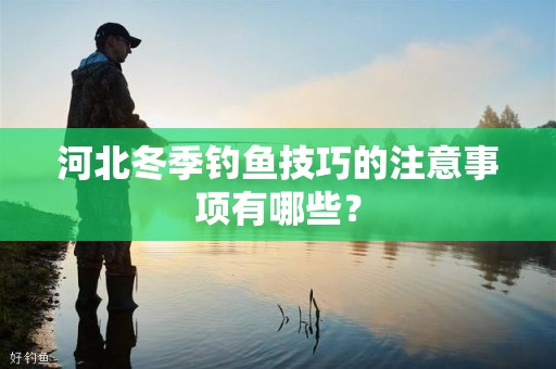 河北冬季钓鱼技巧的注意事项有哪些？