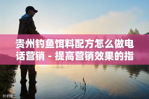 贵州钓鱼饵料配方怎么做电话营销 - 提高营销效果的指南
