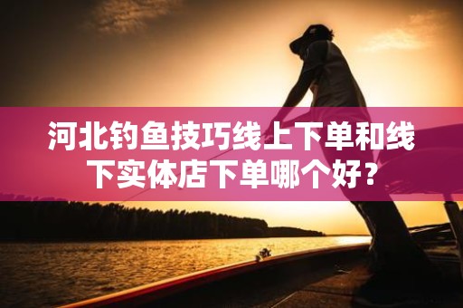 河北钓鱼技巧线上下单和线下实体店下单哪个好？