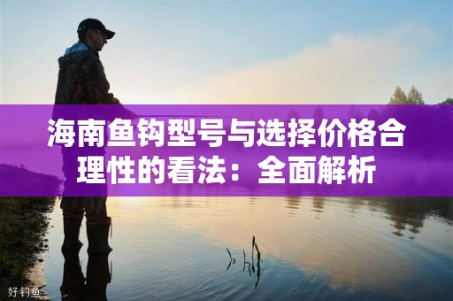 海南鱼钩型号与选择价格合理性的看法：全面解析