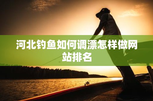 河北钓鱼如何调漂怎样做网站排名