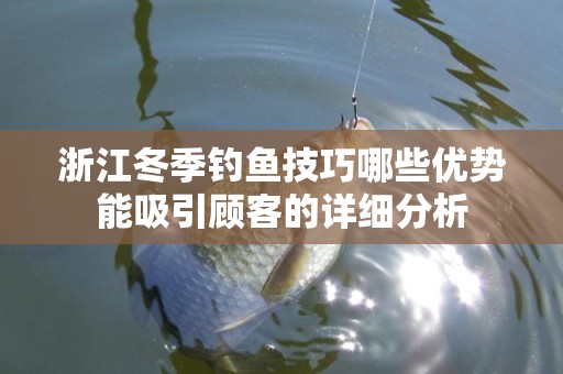 浙江冬季钓鱼技巧哪些优势能吸引顾客的详细分析