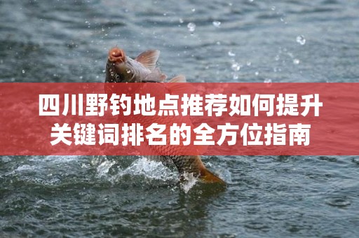 四川野钓地点推荐如何提升关键词排名的全方位指南