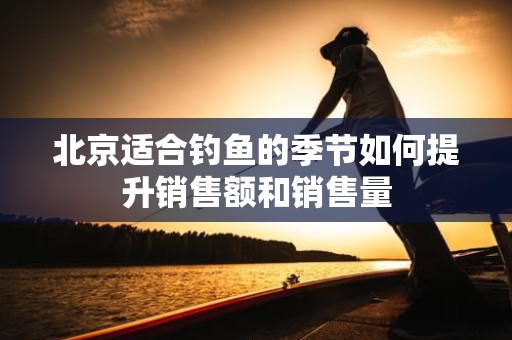 北京适合钓鱼的季节如何提升销售额和销售量