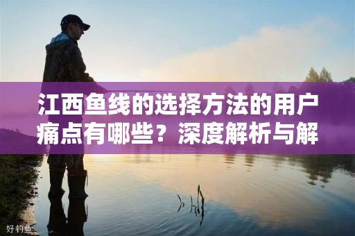 江西鱼线的选择方法的用户痛点有哪些？深度解析与解决方案