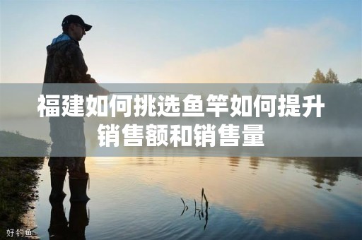 福建如何挑选鱼竿如何提升销售额和销售量