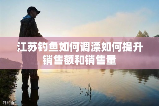 江苏钓鱼如何调漂如何提升销售额和销售量