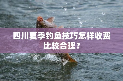 四川夏季钓鱼技巧怎样收费比较合理？